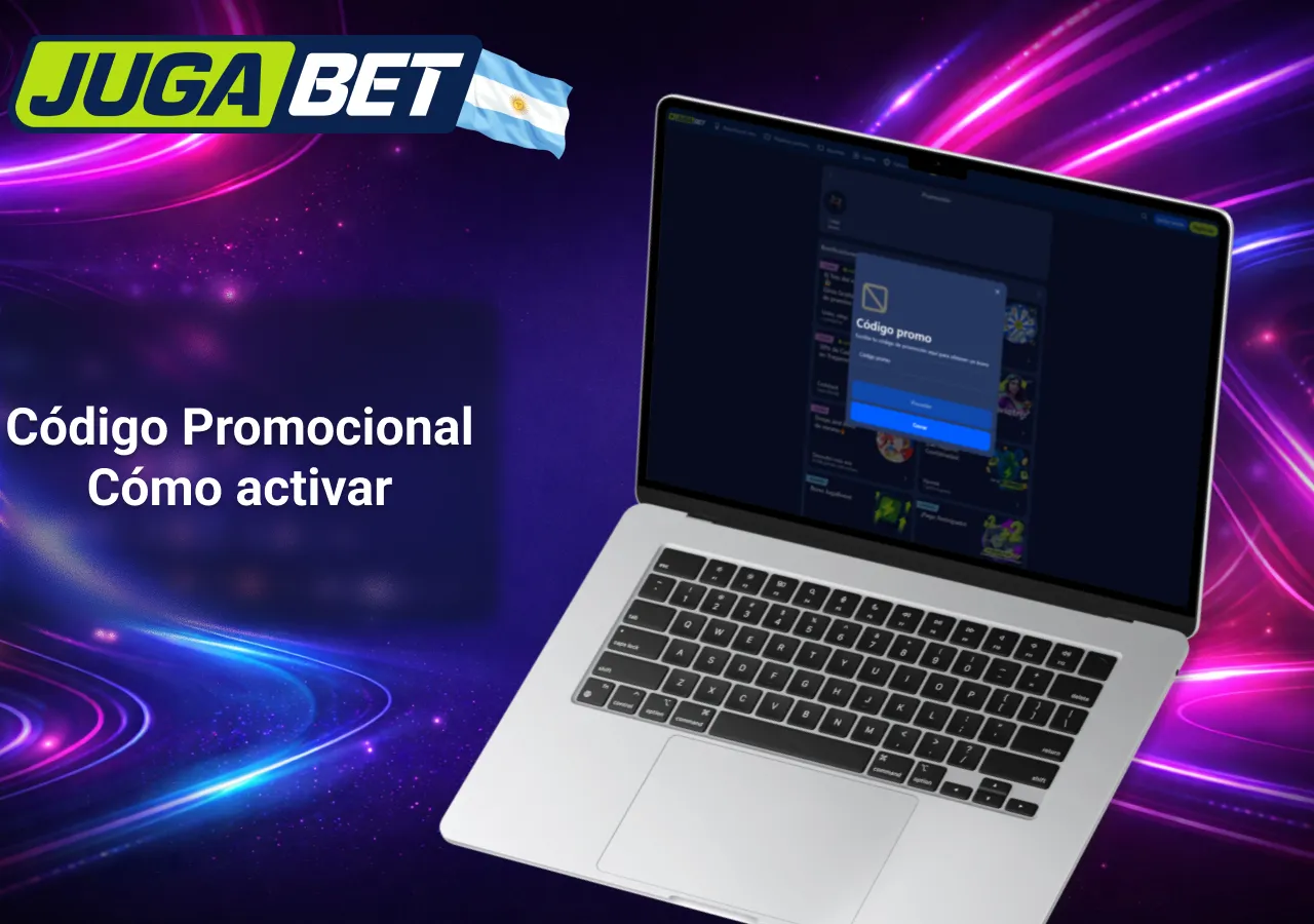 Jugabet Argentina cómo activar un código promocional paso a paso en la plataforma online